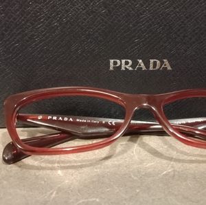 Prada eyeglasses VPR-15P color Bordeaux